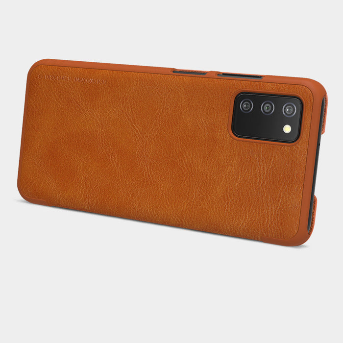 Nillkin Qin leather holster case for Samsung Galaxy A03s black
