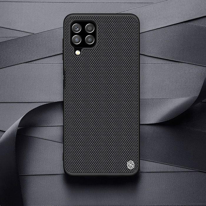 Nillkin Textured Case durable reinforced case with gel frame and nylon back for Samsung Galaxy A22 4G black
