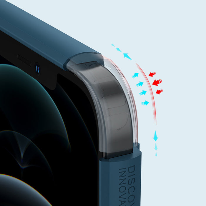 Nillkin Super Frosted Shield Pro durable case, cover for iPhone 13 Pro Max, blue