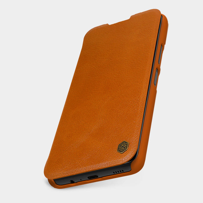 Nillkin Qin Case Flip Case for Xiaomi Redmi Note 11T 5G / 11S 5G / 11 5G (China) / Poco M4 Pro 5G - Black