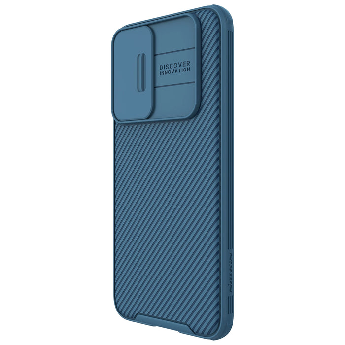 Nillkin CamShield Pro Case Armored Case Cover Camera Protector for Samsung Galaxy S22+ (S22 Plus) Blue