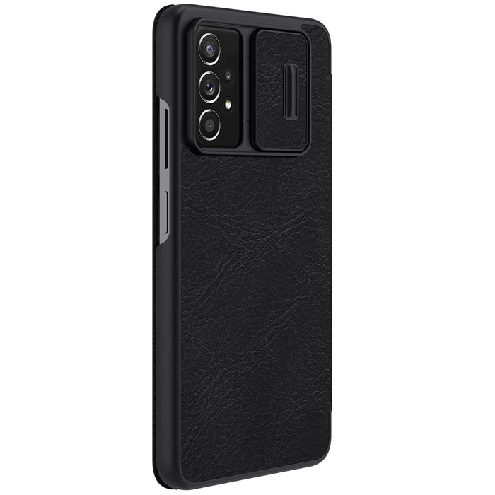 Nillkin Qin leather holster case for Samsung Galaxy A73 black