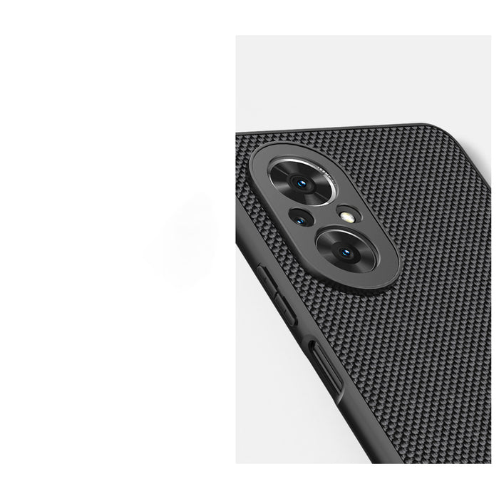Nillkin Textured Case durable reinforced case with gel frame and nylon back for Honor 50 SE black