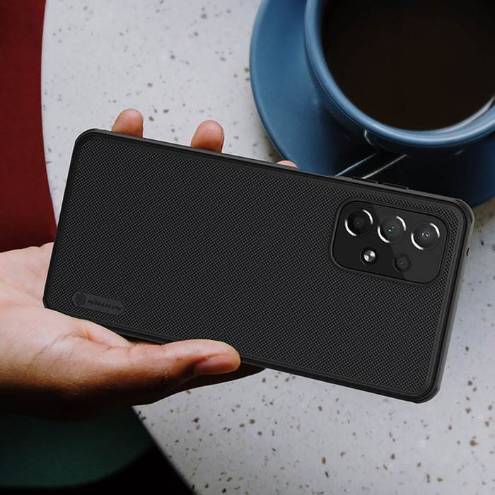 Nillkin Super Frosted Shield Pro durable case cover for Samsung Galaxy A73 black