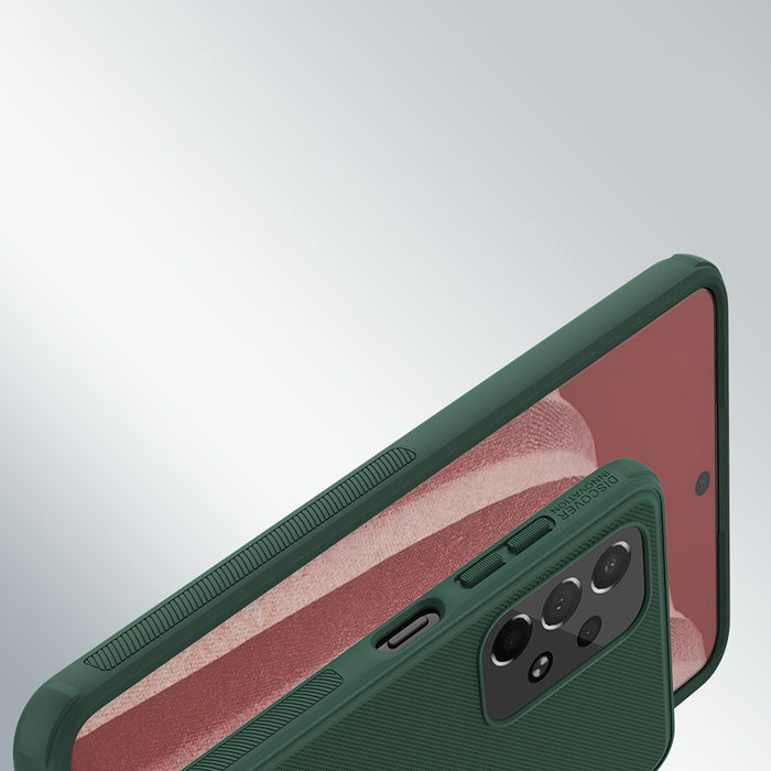 Nillkin Super Frosted Shield Pro durable case cover for Samsung Galaxy A73 green