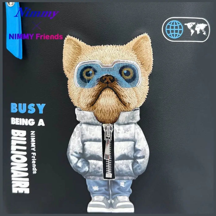 Nimmy Cool&Cute 2.0 Dog Laptop Backpack - Black - Laptop bags<<<HurtelXML