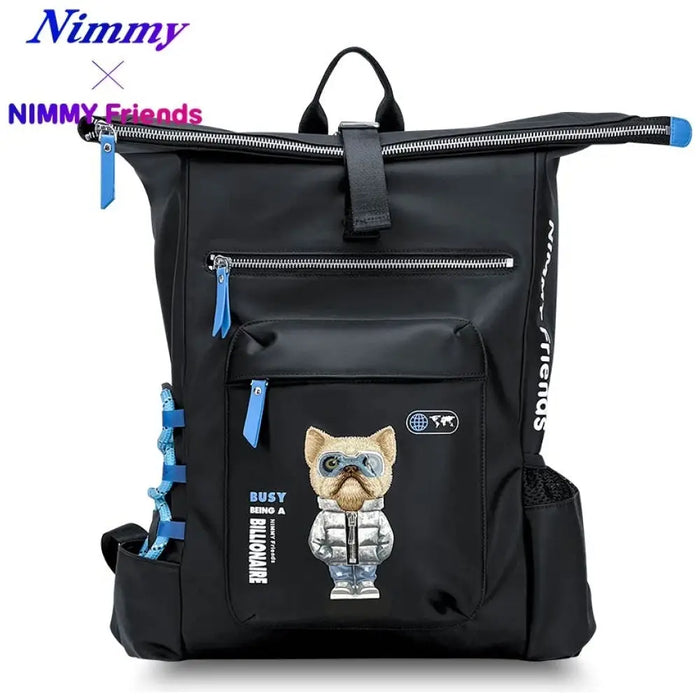 Nimmy Cool&Cute 2.0 Dog Laptop Backpack - Black - Laptop bags<<<HurtelXML