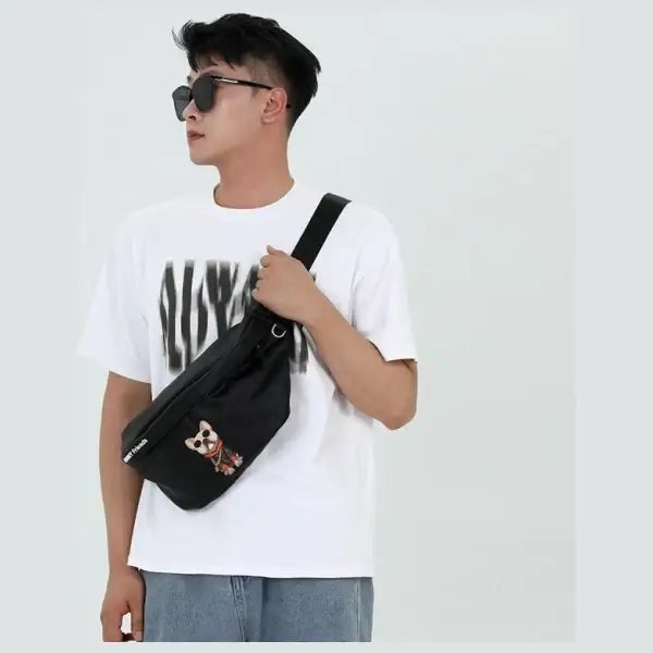 Nimmy Crossbody Glasses Cool Cat Shoulder Bag - Pink - Nerki opaski kamizelki do biegania<<<HurtelXML