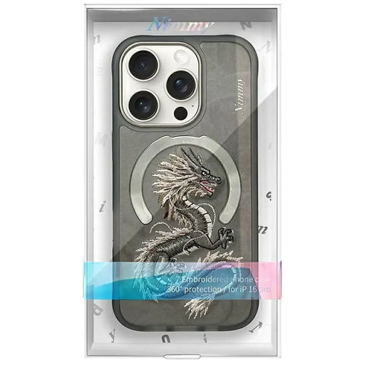Nimmy Dragon MagSafe Case for iPhone 16 Pro Max - Gray - Cell phone cases and covers<<<HurtelXML