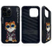 Nimmy Glasses Cool Cat Case for iPhone 15 Pro - Black - Cell phone cases and covers<<<HurtelXML