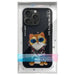 Nimmy Glasses Cool Cat Case for iPhone 15 Pro - Black - Cell phone cases and covers<<<HurtelXML