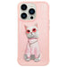 Nimmy Glasses Cool Cat Case for iPhone 15 Pro Max - Pink - Cell phone cases and covers<<<HurtelXML