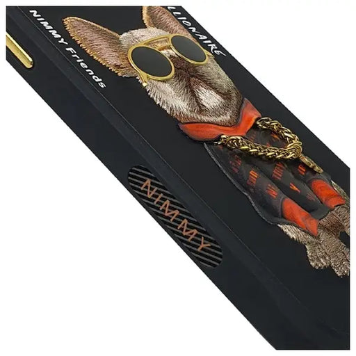 Nimmy Glasses Cool Dog Case for iPhone 15 Pro - Black - Cell phone cases and covers<<<HurtelXML