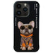 Nimmy Glasses Cool Dog Case for iPhone 15 Pro - Black - Cell phone cases and covers<<<HurtelXML
