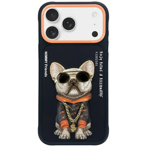 Nimmy Glasses Cool Dog iPhone 17 Case - Black - Cell phone cases and covers<<<HurtelXML