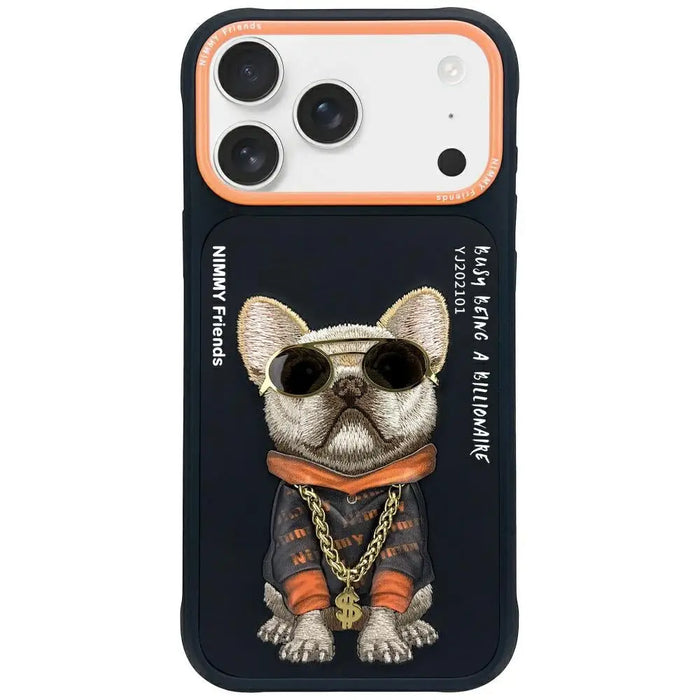 Nimmy Glasses Cool Dog iPhone 17 Case - Black - Cell phone cases and covers<<<HurtelXML