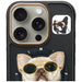 Nimmy Glasses Cool Dog MagSafe Case for iPhone 16 Pro - Black - Cell phone cases and covers<<<HurtelXML
