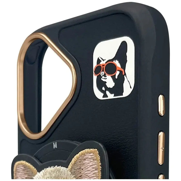 Nimmy Glasses Cool nag MagSafe case for iPhone 16 - black - Cell phone cases and covers<<<HurtelXML