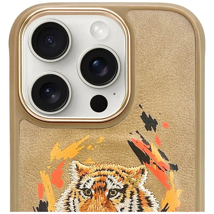 Nimmy Tiger MagSafe case for iPhone 16 Pro - brown - Cell phone cases and covers<<<HurtelXML