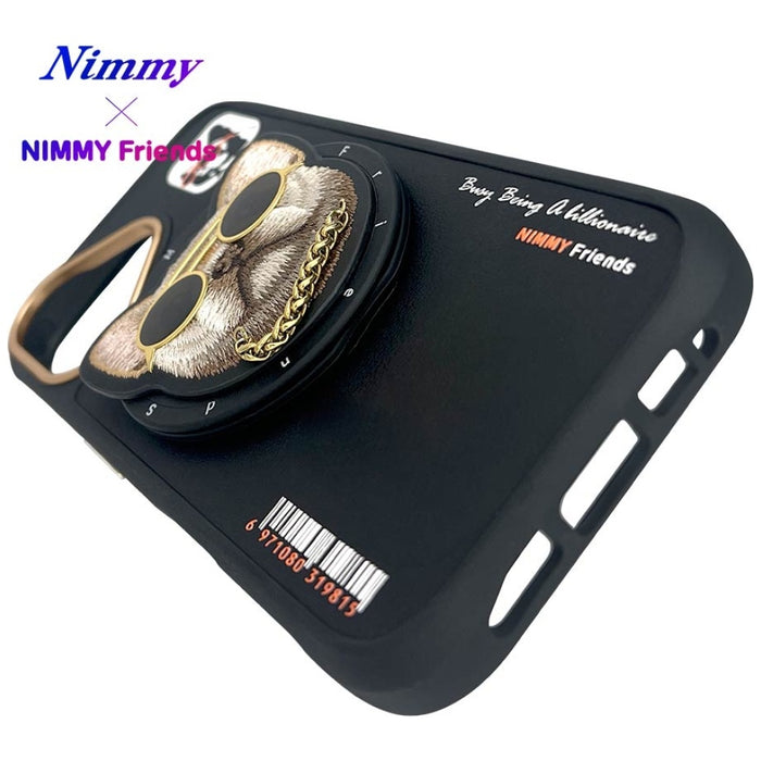 Nimmy Glasses Cool nag MagSafe case for iPhone 16 - black