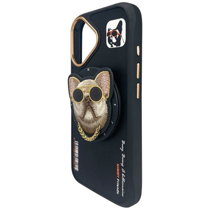 Nimmy Glasses Cool nag MagSafe case for iPhone 16 - black