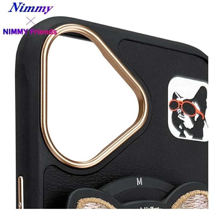 Nimmy Glasses Cool nag MagSafe case for iPhone 16 - black
