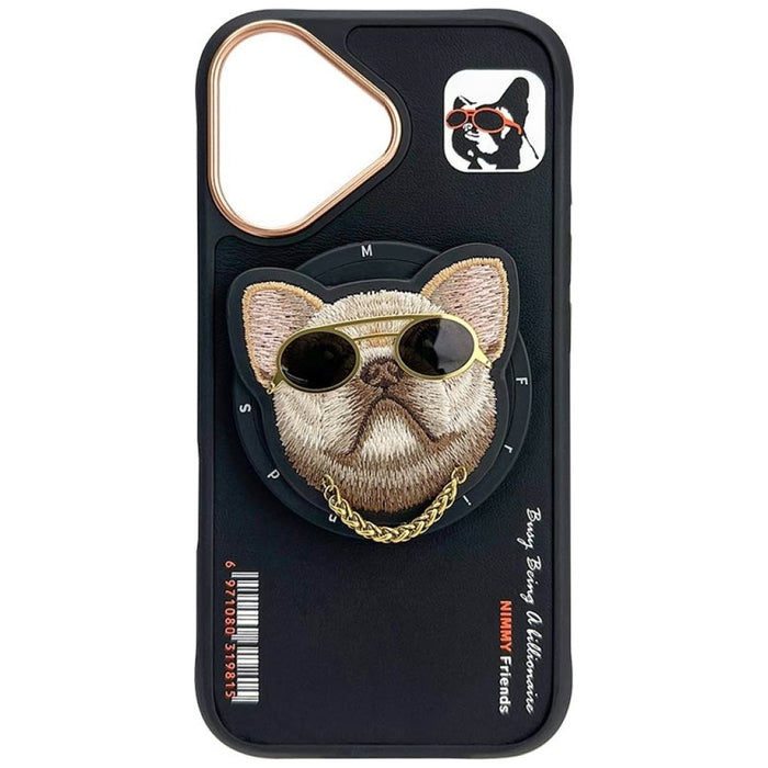 Nimmy Glasses Cool nag MagSafe case for iPhone 16 - black