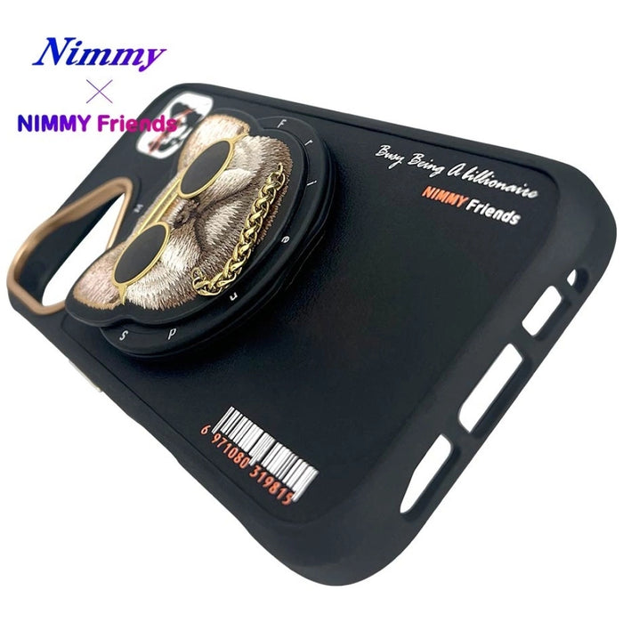 Nimmy Glasses Cool nag MagSafe case for iPhone 16 - black