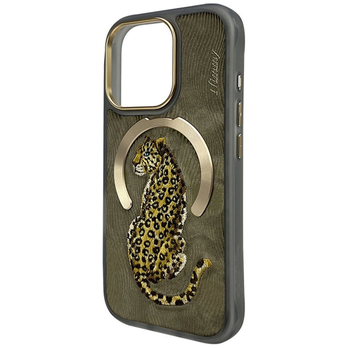 Nimmy Magnetic Fantasy Animal MagSafe Case for iPhone 16 Pro Max - Gold