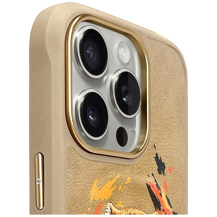 Nimmy Tiger MagSafe case for iPhone 16 Pro - brown