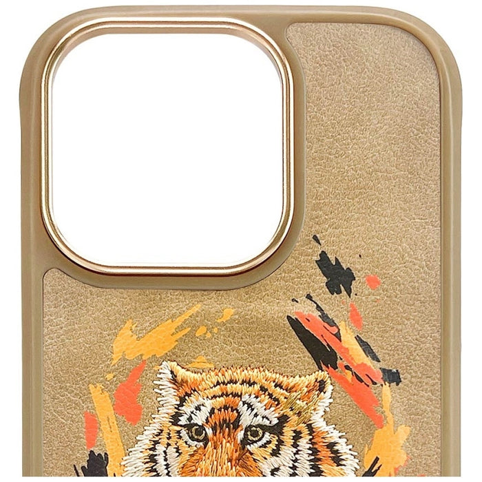 Nimmy Tiger MagSafe case for iPhone 16 Pro - brown