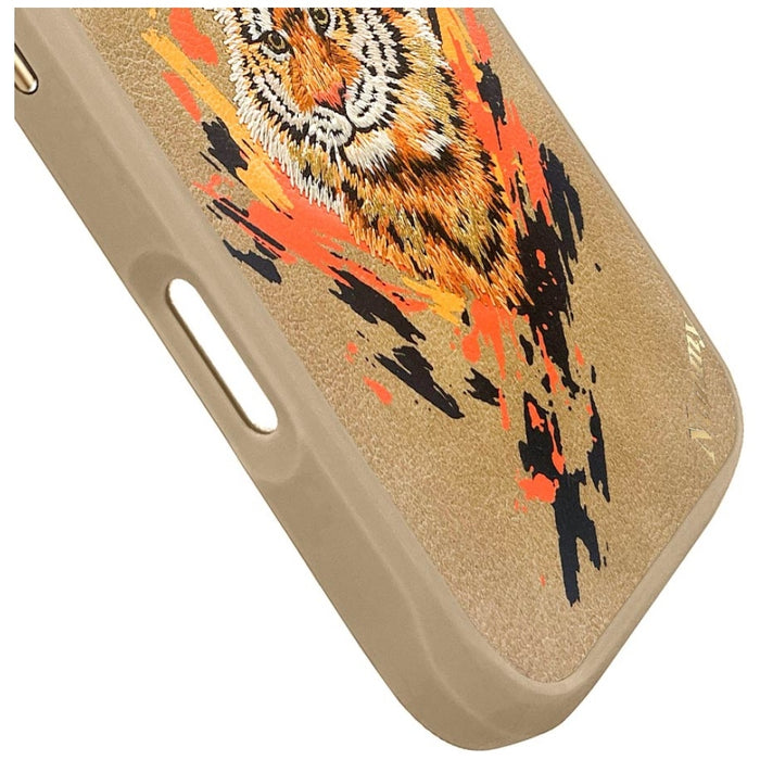 Nimmy Tiger MagSafe case for iPhone 16 Pro - brown