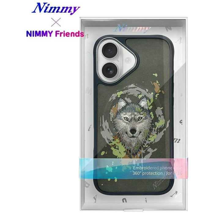 Nimmy Wilk MagSafe case for iPhone 16 - dark gray