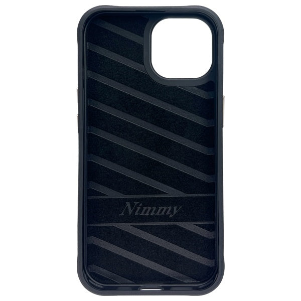 Nimmy Glasses Cool Cat case for iPhone 15 - black