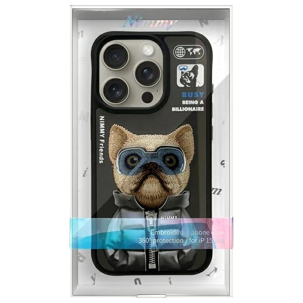 Nimmy Cool&amp;Cute 2.0 Case for iPhone 15 Pro - Black