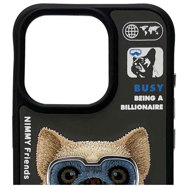 Nimmy Cool&amp;Cute 2.0 Case for iPhone 15 Pro - Black