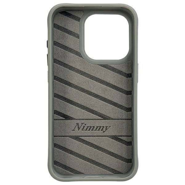 Nimmy Cool&amp;Cute 2.0 Bear Case for iPhone 15 Pro Max - Gray