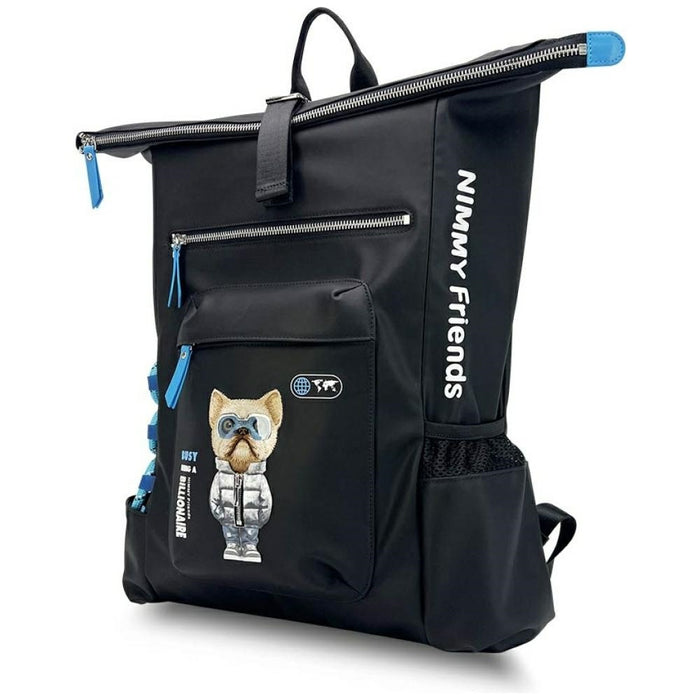 Nimmy Cool&amp;Cute 2.0 Dog Laptop Backpack - Black