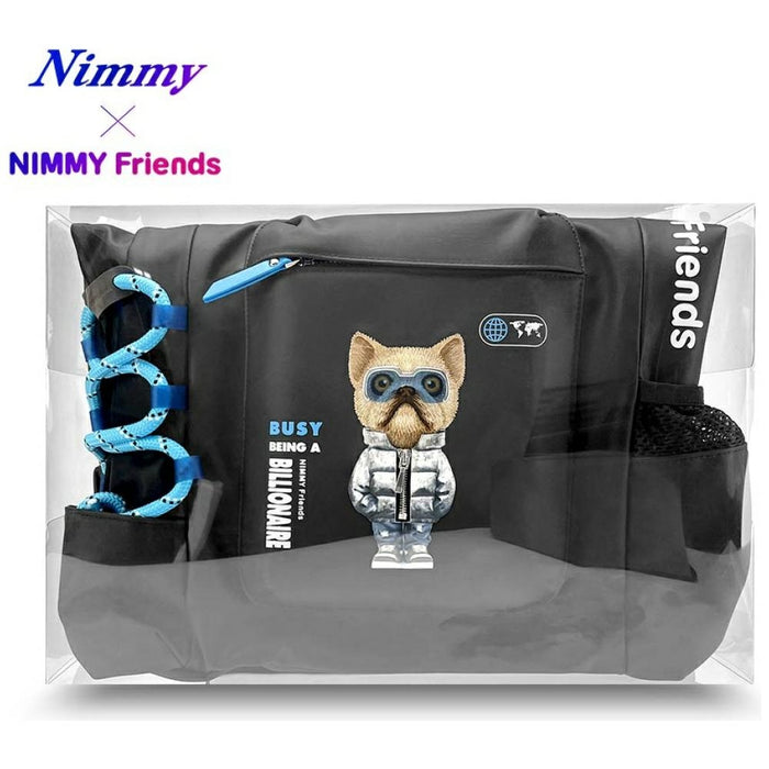 Nimmy Cool&amp;Cute 2.0 Dog Laptop Backpack - Black