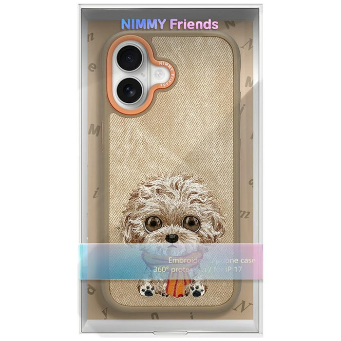 Nimmy Big Eyed Pet 2.0 Dog case for iPhone 17 - beige