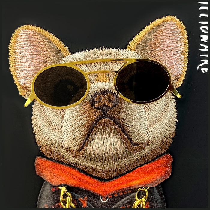 Nimmy Glasses Cool Dog iPhone 17 Case - Black