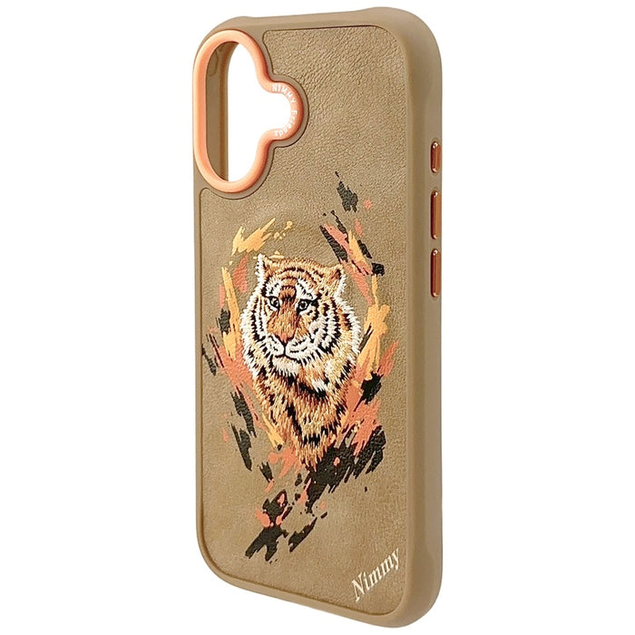 Nimmy Tiger MagSafe case for iPhone 17 - light brown