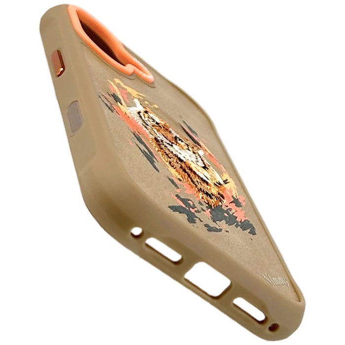 Nimmy Tiger MagSafe case for iPhone 17 - light brown