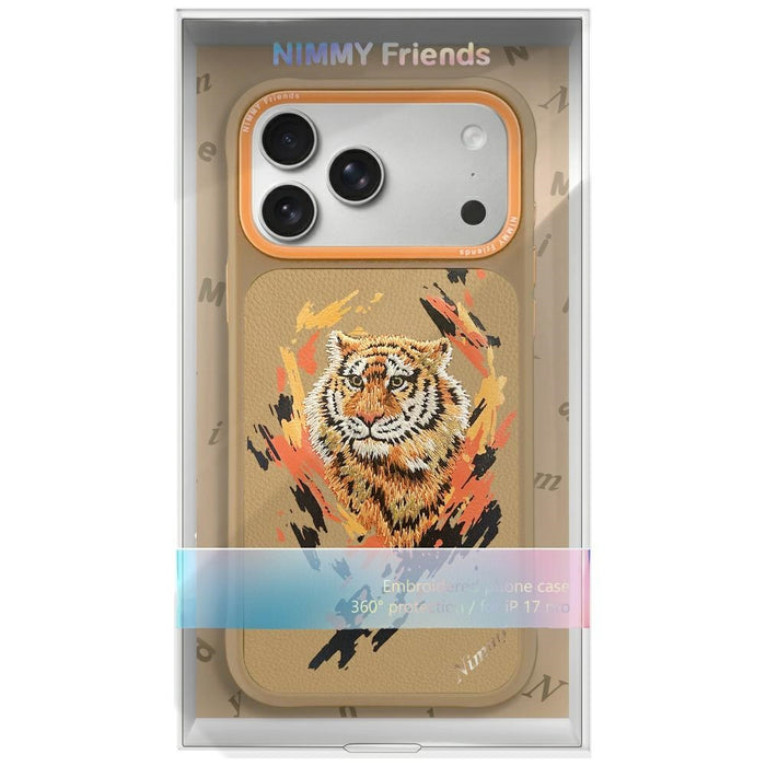 Nimmy Tiger MagSafe case for iPhone 17 Pro - light brown