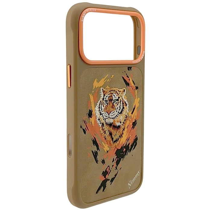 Nimmy Tiger MagSafe case for iPhone 17 Pro - light brown