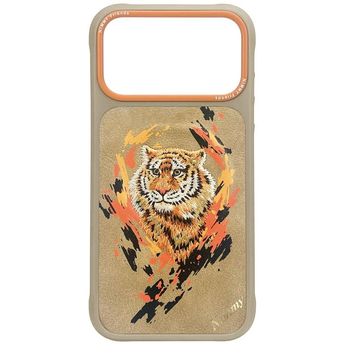 Nimmy Tiger MagSafe case for iPhone 17 Pro - light brown