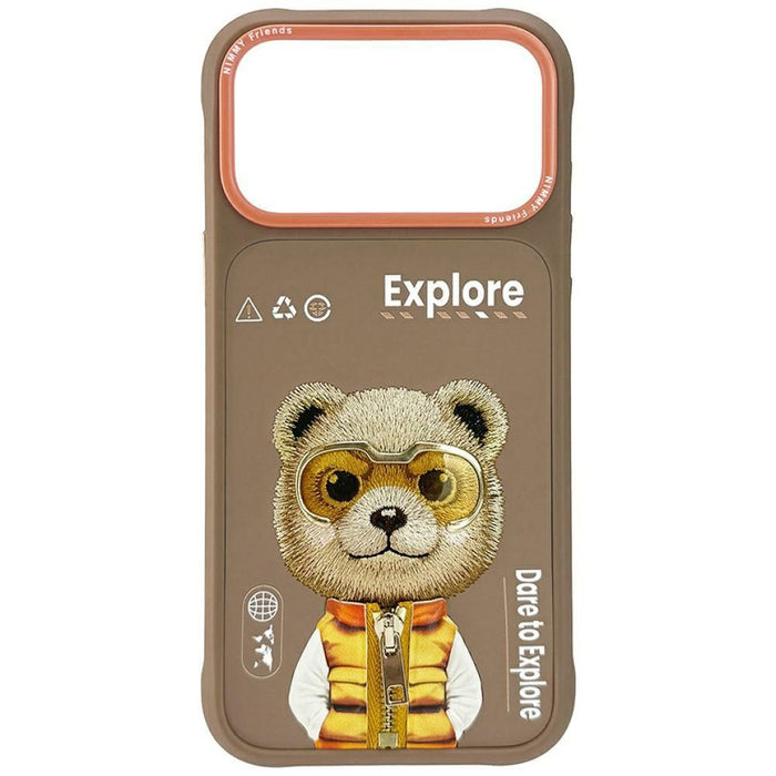 Nimmy Cool&amp;Cute 2.0 Bear Case for iPhone 17 Pro Max - Beige