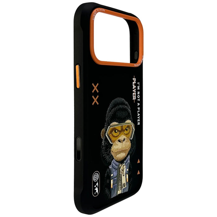 Nimmy Cool&amp;Cute 2.0 Gorilla Case for iPhone 17 Pro - Black