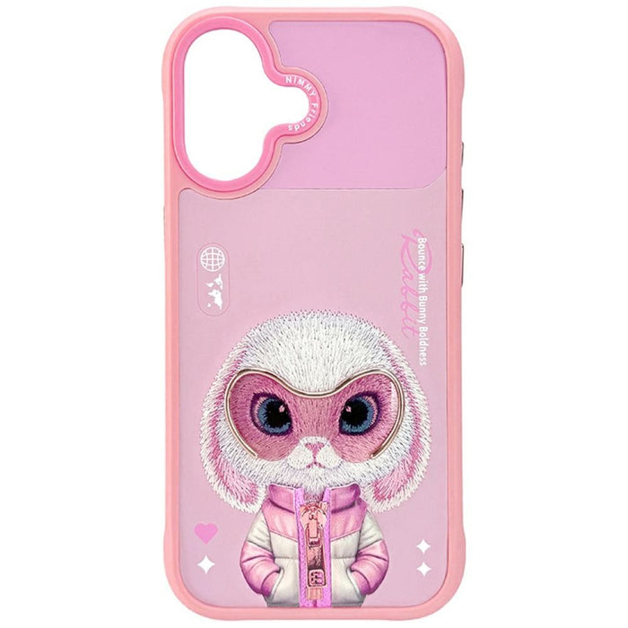 Nimmy Cool&amp;Cute 2.0 Rabbit Case for iPhone 17 - Pink