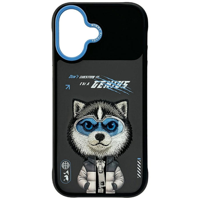 Nimmy Cool&amp;Cute 2.0 Wolf Case for iPhone 17 - Black